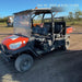 2020 Kubota RTV-X1140WL-A 4WD, LED Strobe, Windshield Acrylic Clear, Plastic Canopy, Wire Harness Kit, Backup Alarm, Bed Liner
