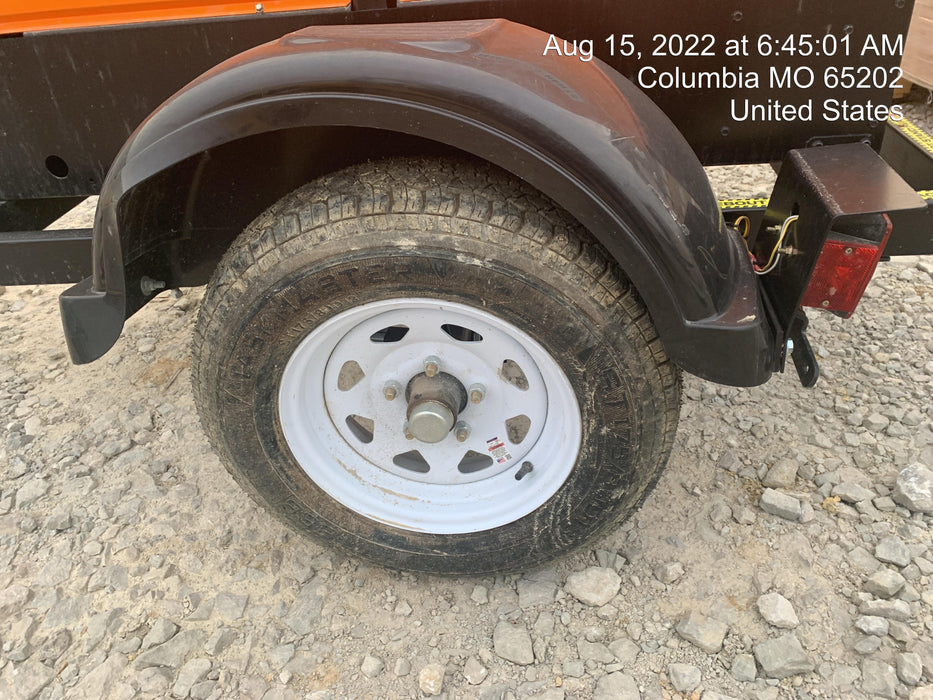 2021 Lincoln Electric Vantage 322 Vantage 322 Ready Pak 3 w/ Decals, ORANGE (includes trailer, cable rack, fender light kit) NO Telematics