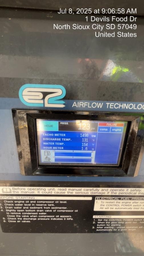 2025 AIRMAN PDSF375DP-6E1