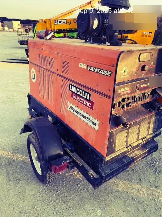 2021 Lincoln Electric Vantage 549X Ready Pak 3, ORANGE (includes trailer, cable rack, fender light kit)