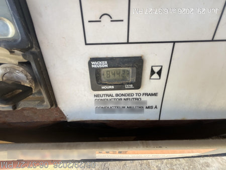 2019 Wacker Neuson LTV6L-MH Mobile Light Tower w/Fuel Level Sensor Installed