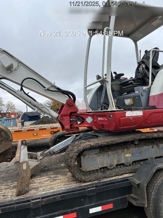 2019 Takeuchi TB240 Takeuchi TB240 Canopy w/Rubber Tracks, Auxiliary Hydraulics, Manual QC, Hydraulic Thumb, 12/18/24" Buckets