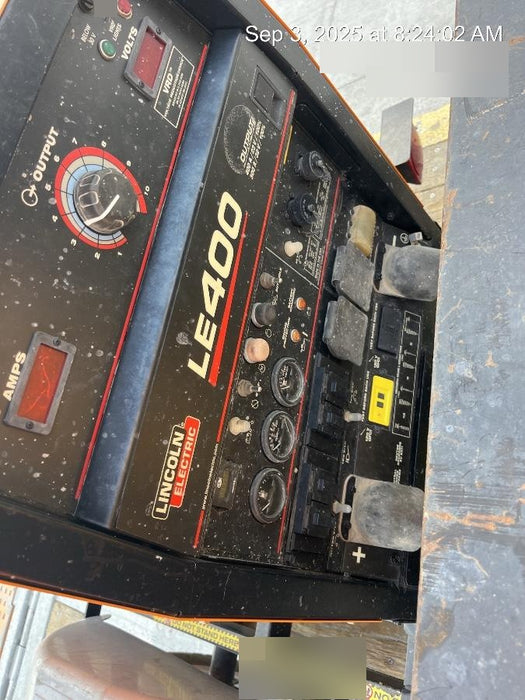 2022 Lincoln Electric LE400 Kubota V1505, Trlr, Cable Rack, Light Kit, ES Decals, T3