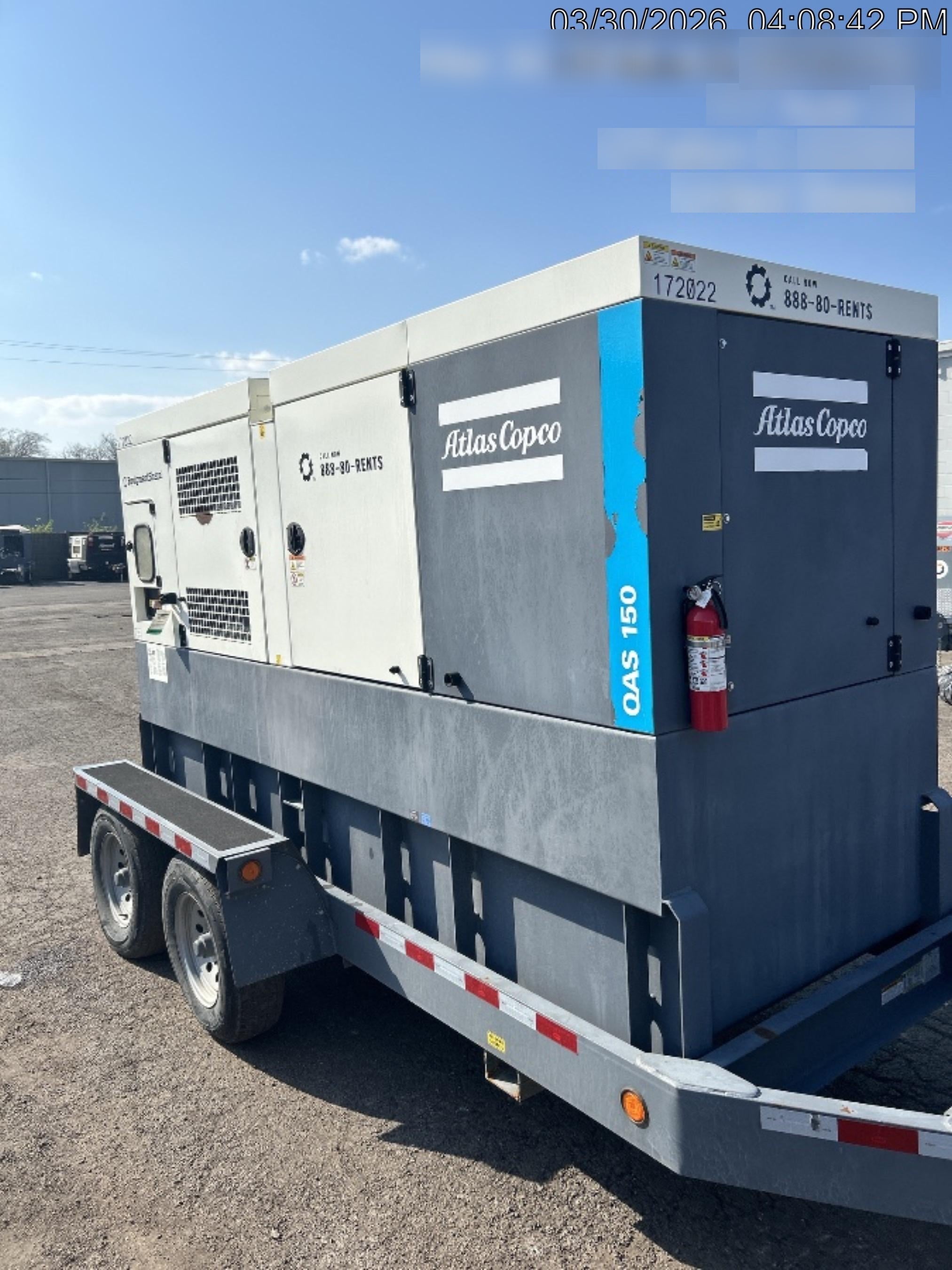 2021 ATLAS COPCO QAS150