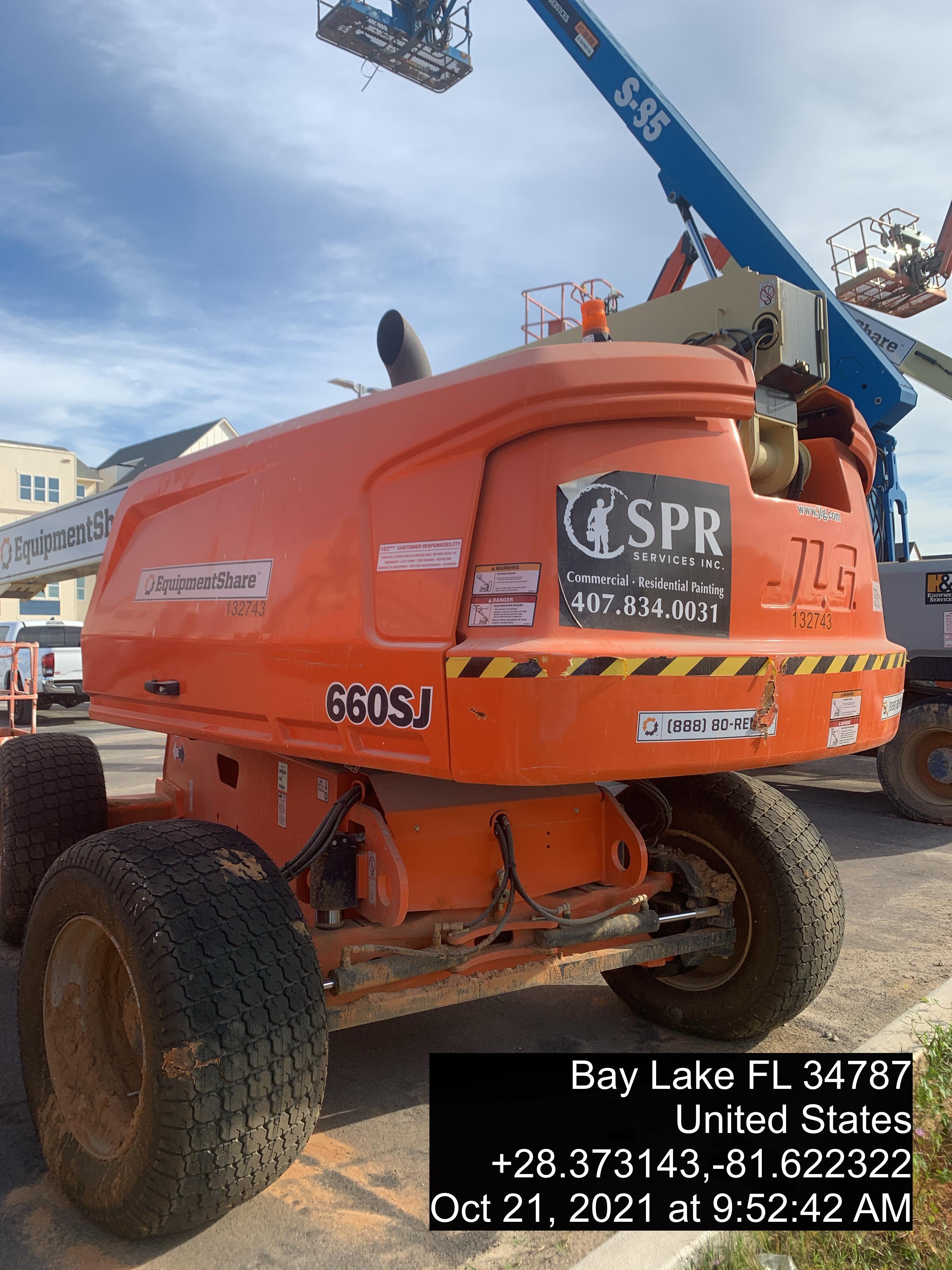 2021 JLG 660SJ