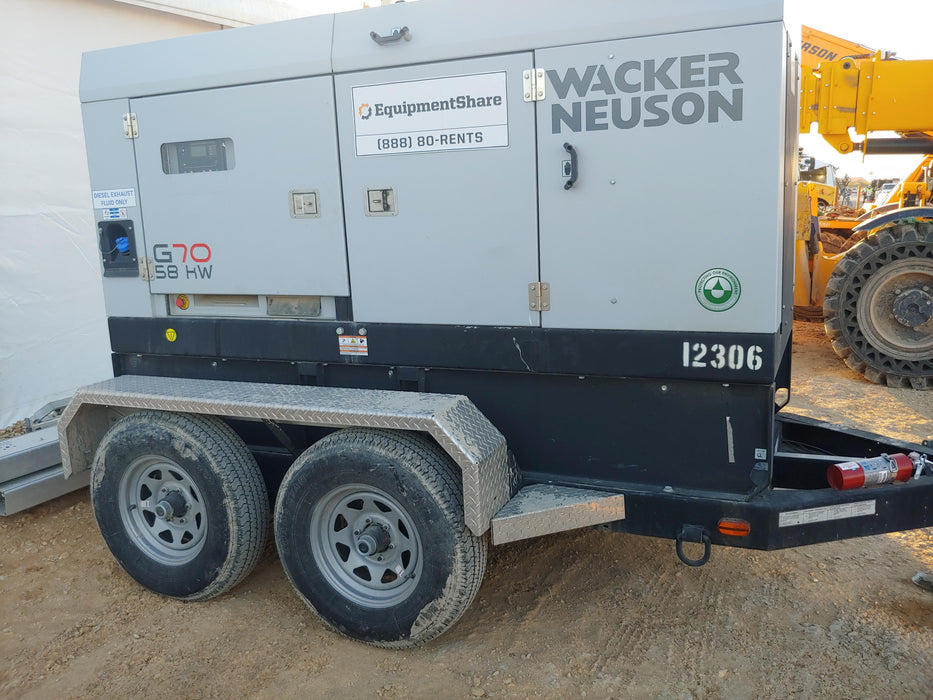 2018 WACKER NEUSON G70