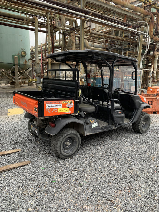 2022 Kubota RTV-X1140W-H Plastic Canopy, Windshield Acrylic Clear, LED Strobe Light, Wire Harness Kit, Back up Alarm