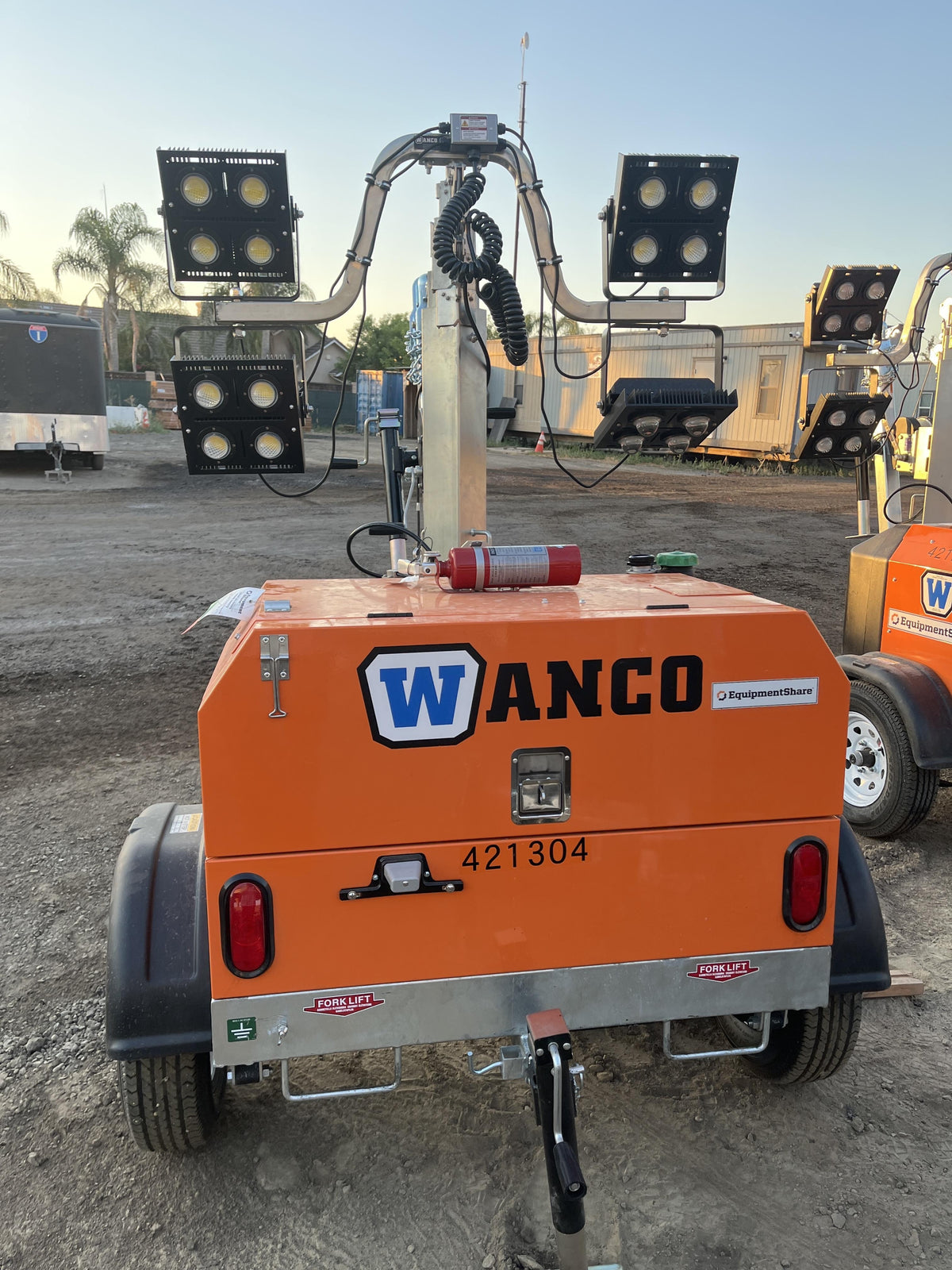 2024 Wanco WLTT-4MM4K Diesel, Deep Sea Controller, Shore Power Plug, Auto Start, (4) 350W LED Floodlights, 4kW Generator, 60 Gal Fuel Tank, 2" Ball, T3