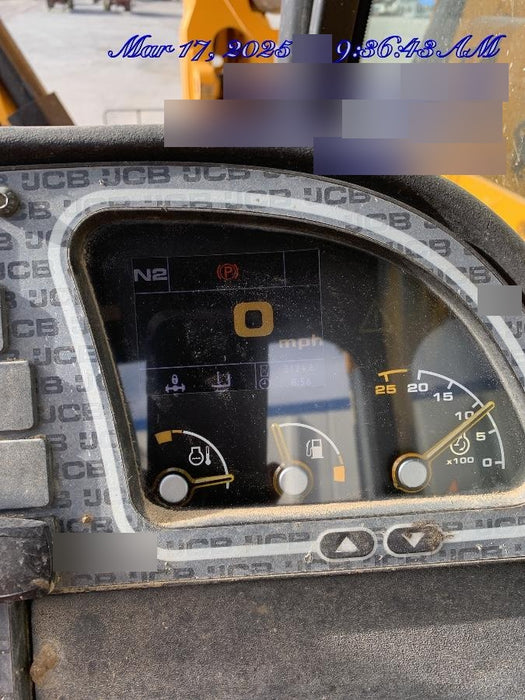 2020 JCB 512-56 Canopy, 74 HP, Solid Tires, STD Worklight, Beacon, Aux Hydraulics, Lifting Eye, Backup Alarm w/72" Carriage, 60" Forks