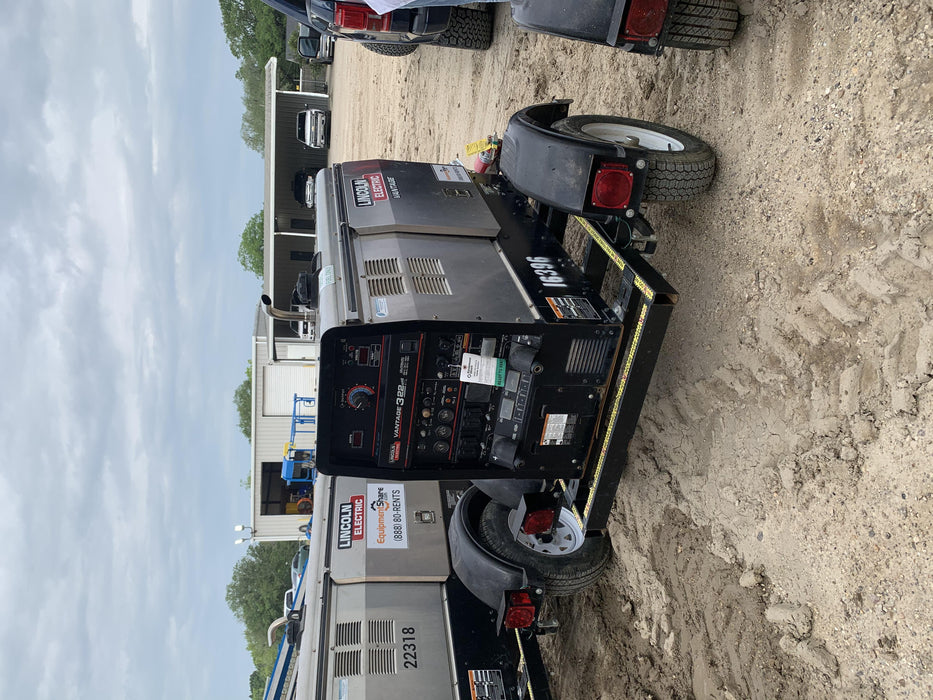 2018 Lincoln Electric Vantage 322 Lincoln Vantage 322 Welder Ready Pak 3 - Vantage 322, Trailer, Fender and light kit, Cable rack