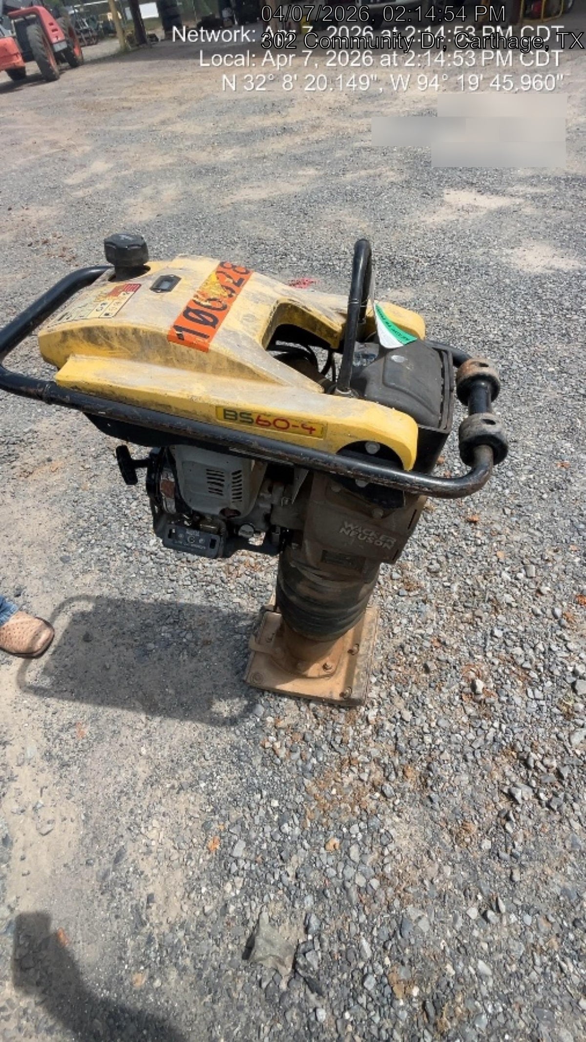 2020 WACKER NEUSON BS60-4As