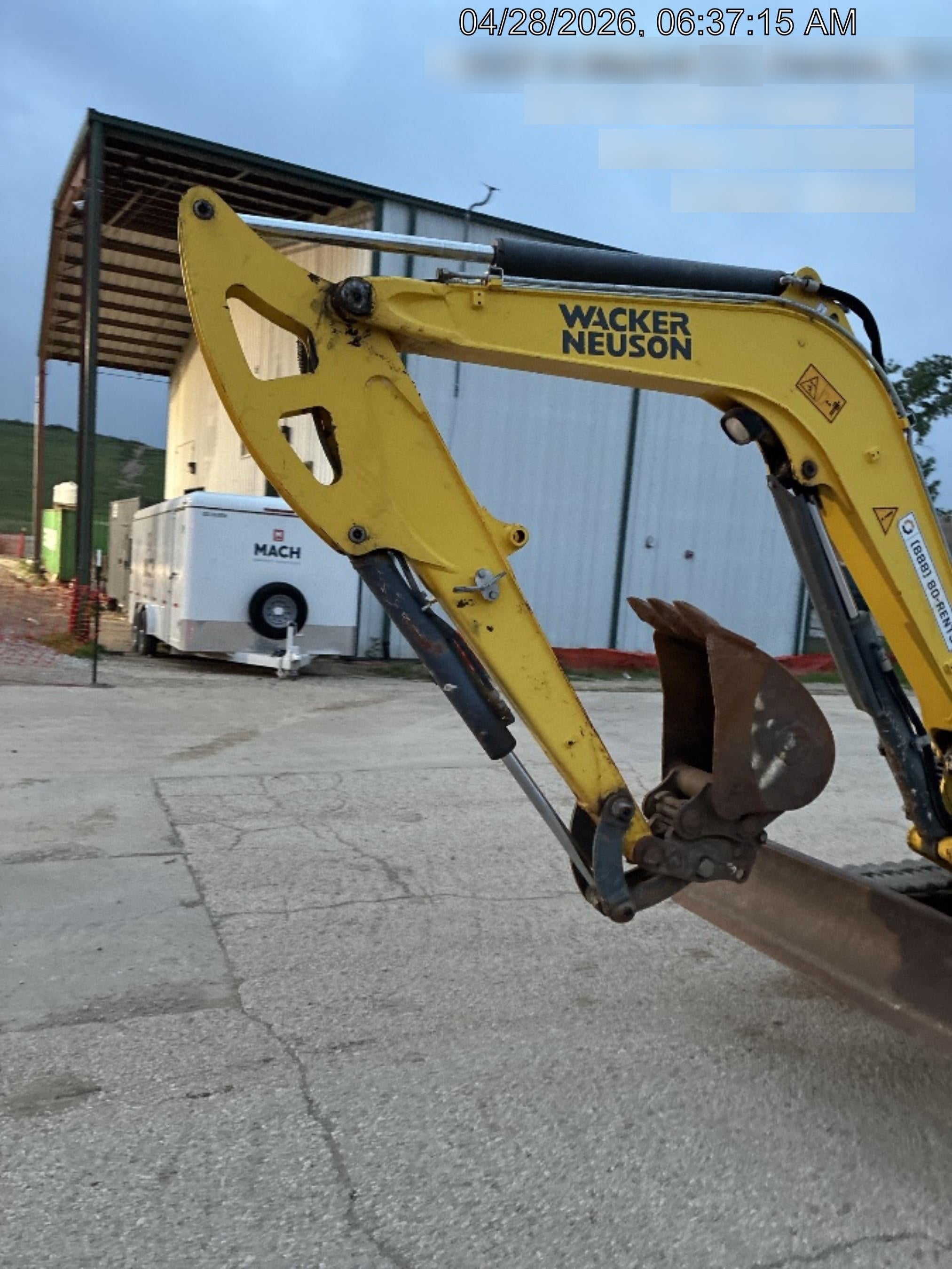 2018 WACKER NEUSON EZ38
