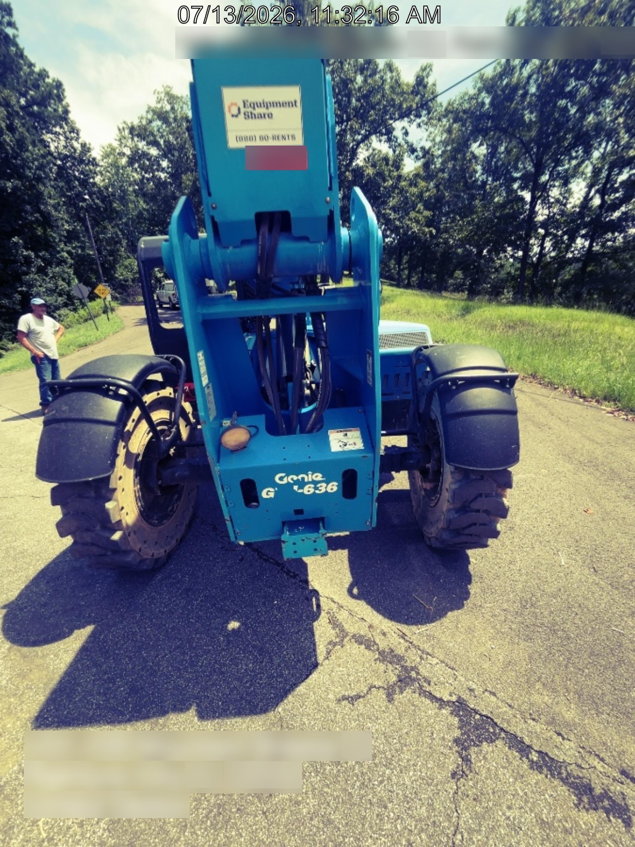 2020 Genie GTH-636 Canopy, Solid Tires, Work Lights, Beacon, Aux Hydraulics, Back up Alarm