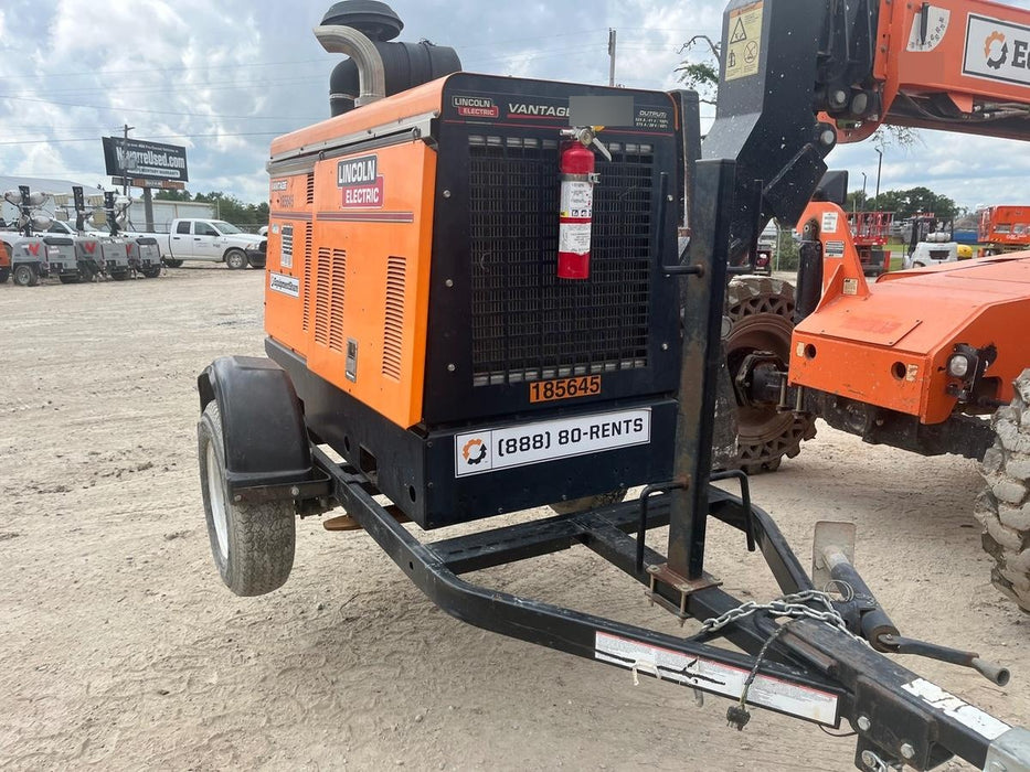 2021 Lincoln Electric Vantage 549X Ready Pak 3, ORANGE (includes trailer, cable rack, fender light kit)
