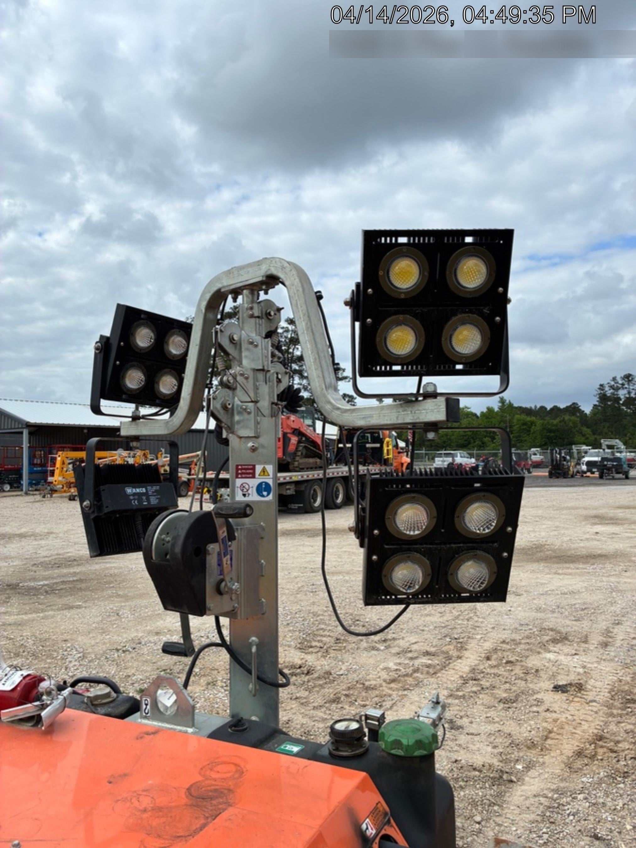2024 Wanco WLTT-4MM4K Diesel, Deep Sea Controller, Shore Power Plug, Auto Start, (4) 350W LED Floodlights, 4kW Generator, 60 Gal Fuel Tank, 2" Ball, T3