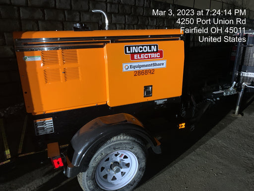 2022 Lincoln Electric LE400 Kubota V1505, Trlr, Cable Rack, Light Kit, ES Decals, T3