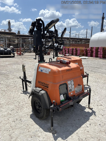 2024 Generac MLT2 Diesel, Flex Switch 120V Input, Powerzone Controller, 
(4) 320W LED Lights, 4kW Generator, 39.9 Gal Fuel Tank, 2" Ball, T3