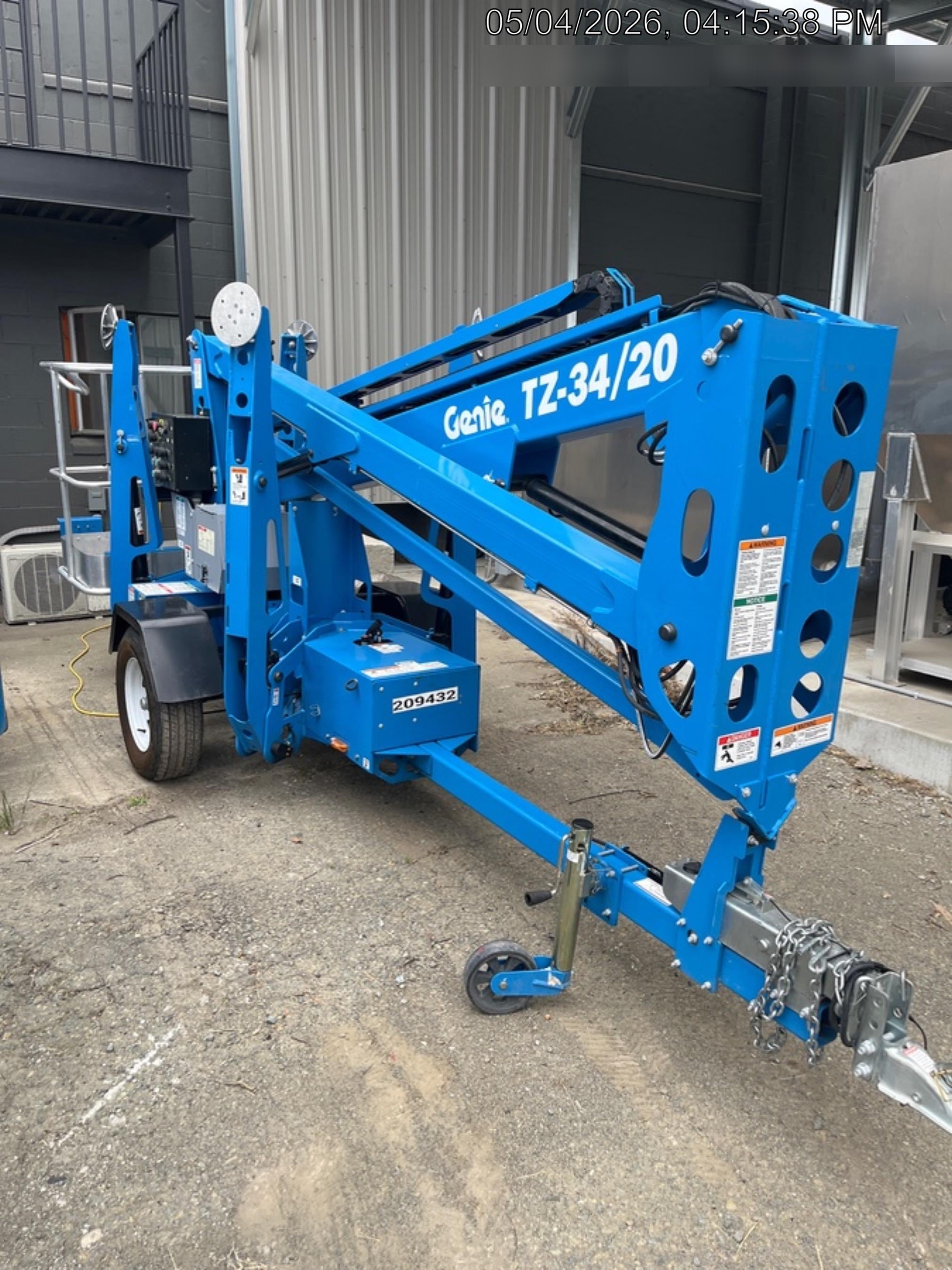 2022 GENIE TZ-34 DC