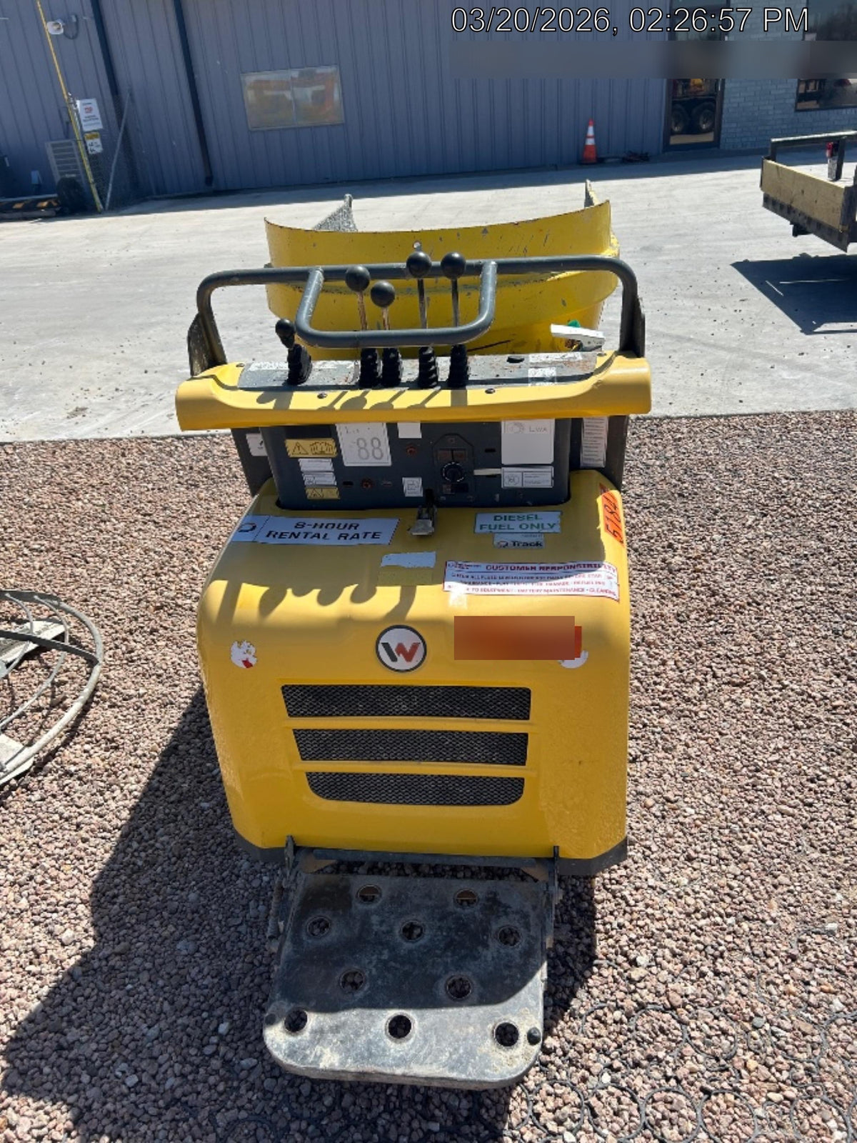 2019 WACKER NEUSON DT10