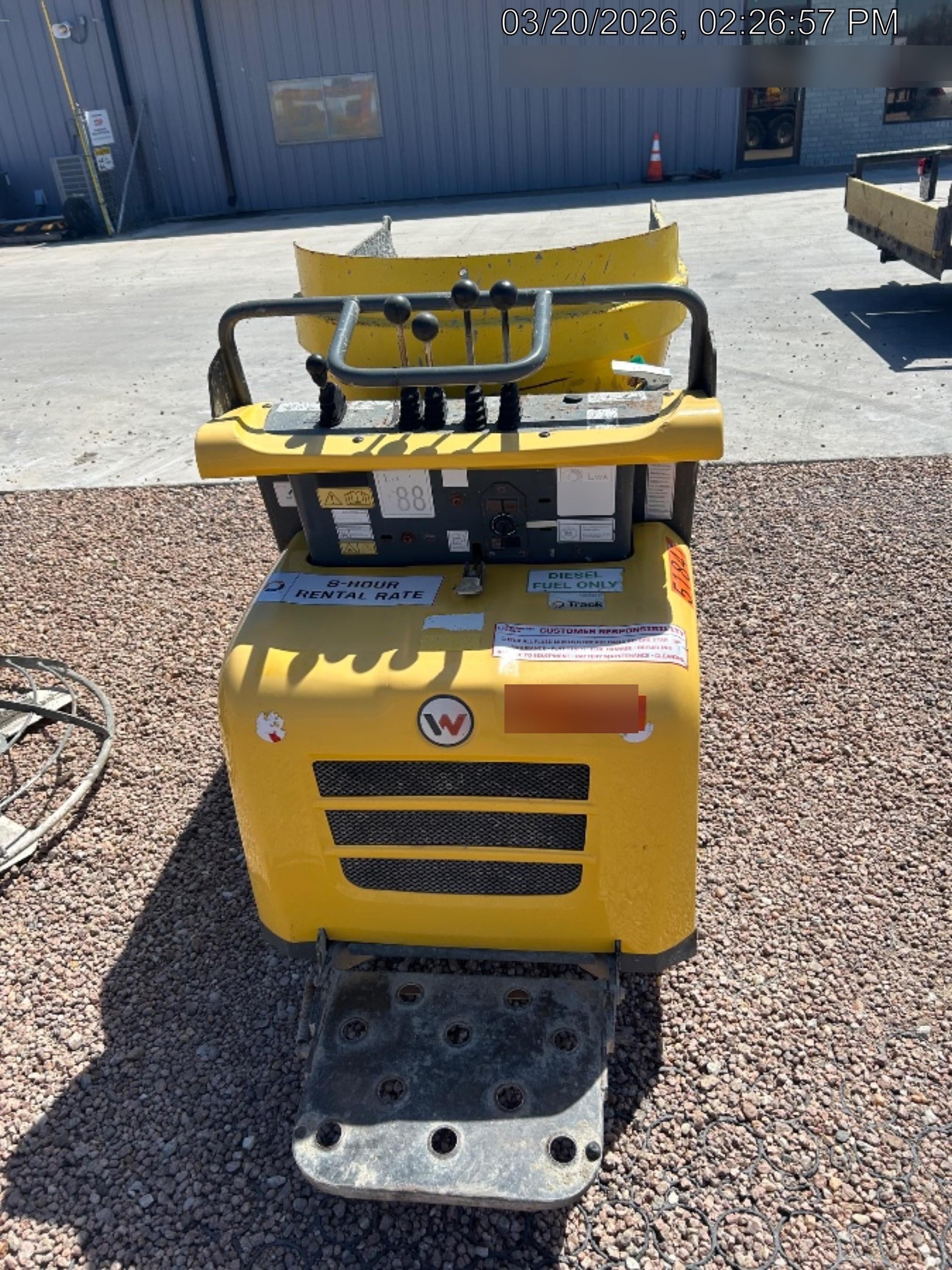 2019 WACKER NEUSON DT10
