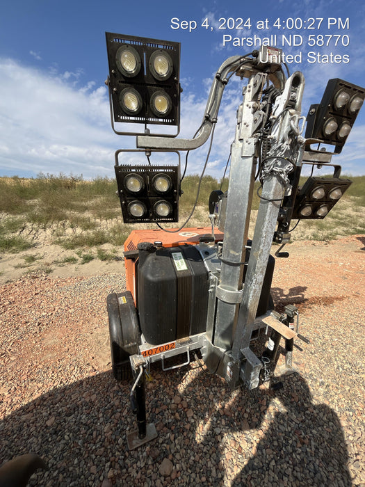 2024 Wanco WLTT-4MM4K Diesel, Deep Sea Controller, Shore Power Plug, Auto Start, (4) 350W LED Floodlights, 4kW Generator, 60 Gal Fuel Tank, 2" Ball, T3