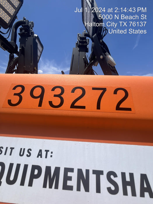 2024 Generac MLT2 Diesel, Flex Switch 120V Input, Powerzone Controller, 
(4) 320W LED Lights, 4kW Generator, 39.9 Gal Fuel Tank, 2" Ball, T3