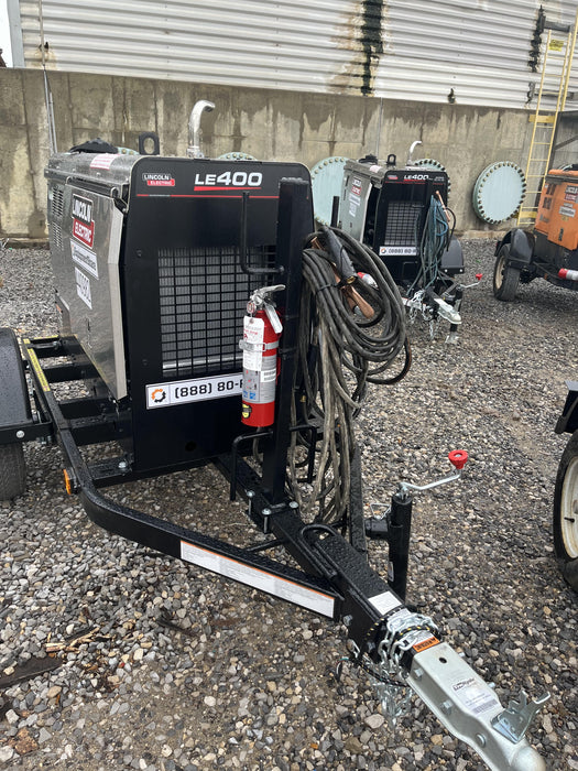 2024 Lincoln Electric LE400 Kubota V1505, Trlr, Cable Rack, Light Kit, ES Decals, T3