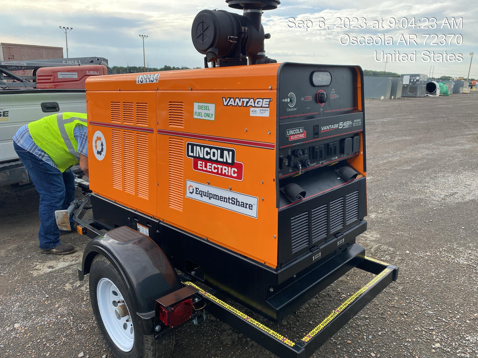 2021 LINCOLN ELECTRIC Vantage 549X