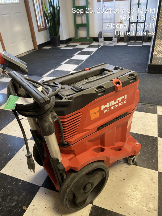 2023 HILTI VC 150-10 X