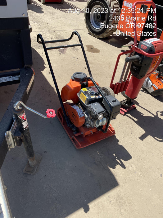 2020 Multiquip MVC82VHW Plate Honda GX160 w/water tank 18 wide