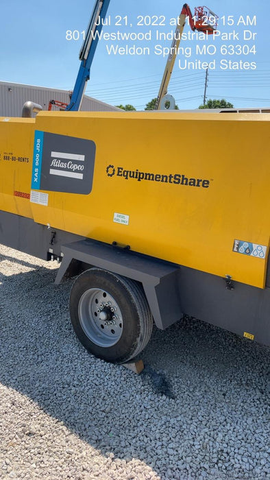 2022 ATLAS COPCO XAS 900