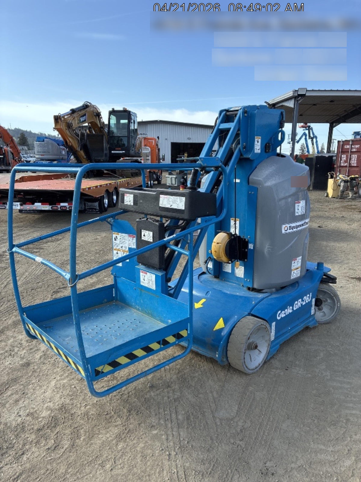 2020 GENIE GR-26J