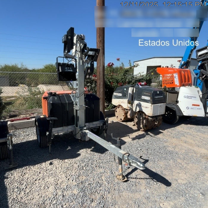 2024 Wanco WLTT-4MM4K Diesel, Deep Sea Controller, Shore Power Plug, Auto Start, (4) 350W LED Floodlights, 4kW Generator, 60 Gal Fuel Tank, 2" Ball, T3