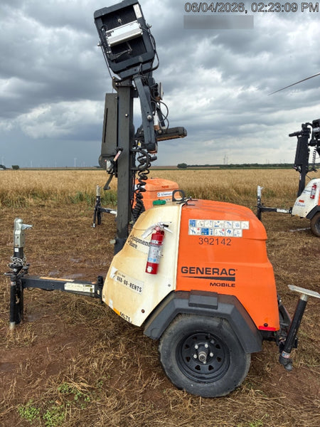 2024 Generac MLT2 Diesel, Flex Switch 120V Input, Powerzone Controller, 
(4) 320W LED Lights, 4kW Generator, 39.9 Gal Fuel Tank, 2" Ball, T3