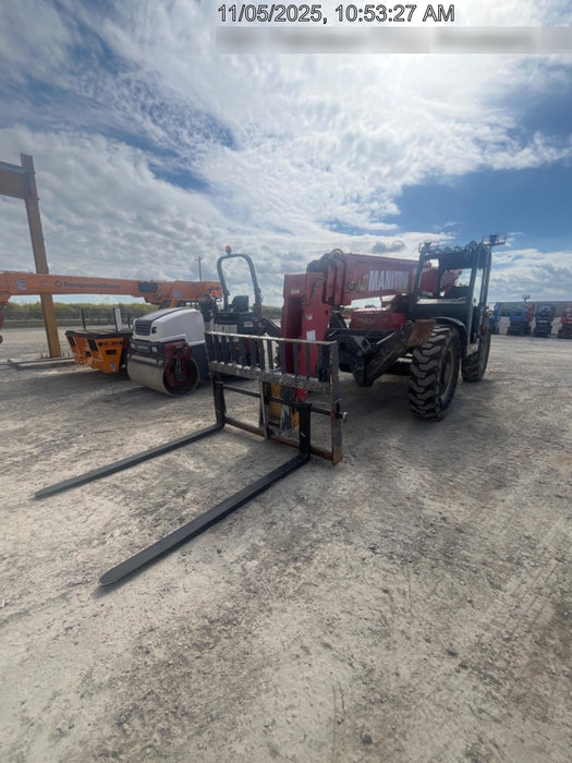 2018 Manitou MTA10055 MTA10055 - Canopy, Worklights, Beacon, 66" Carriage, 60" Forks, Solid Tires, Aux Hydraulics