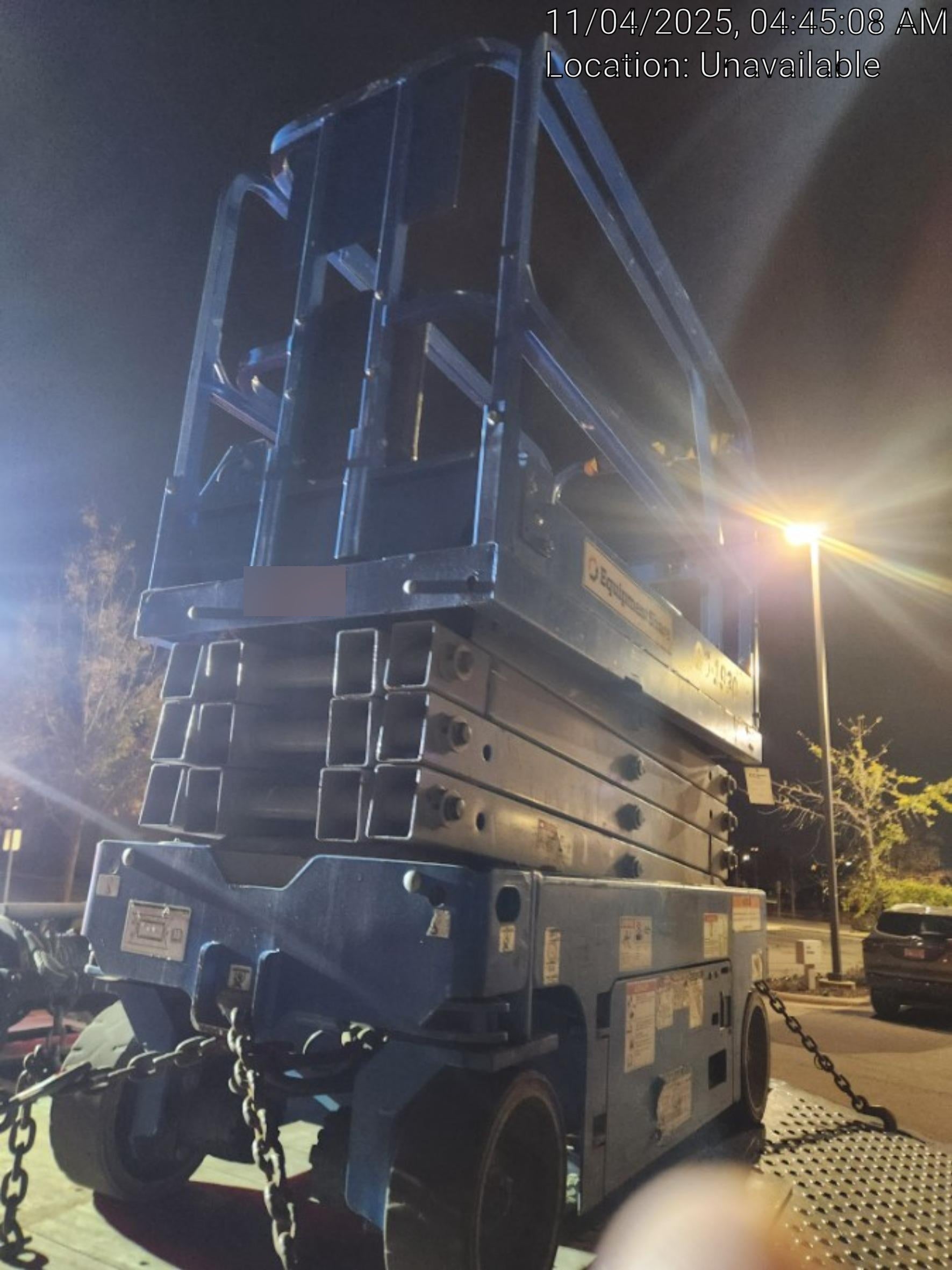 2020 Genie GS-1930 Solid Non Marking Tires, Beacon, Folding rails with half height swing gate