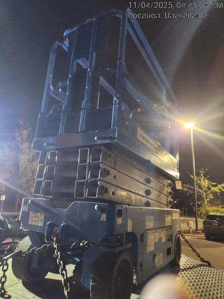 2020 Genie GS-1930 Solid Non Marking Tires, Beacon, Folding rails with half height swing gate