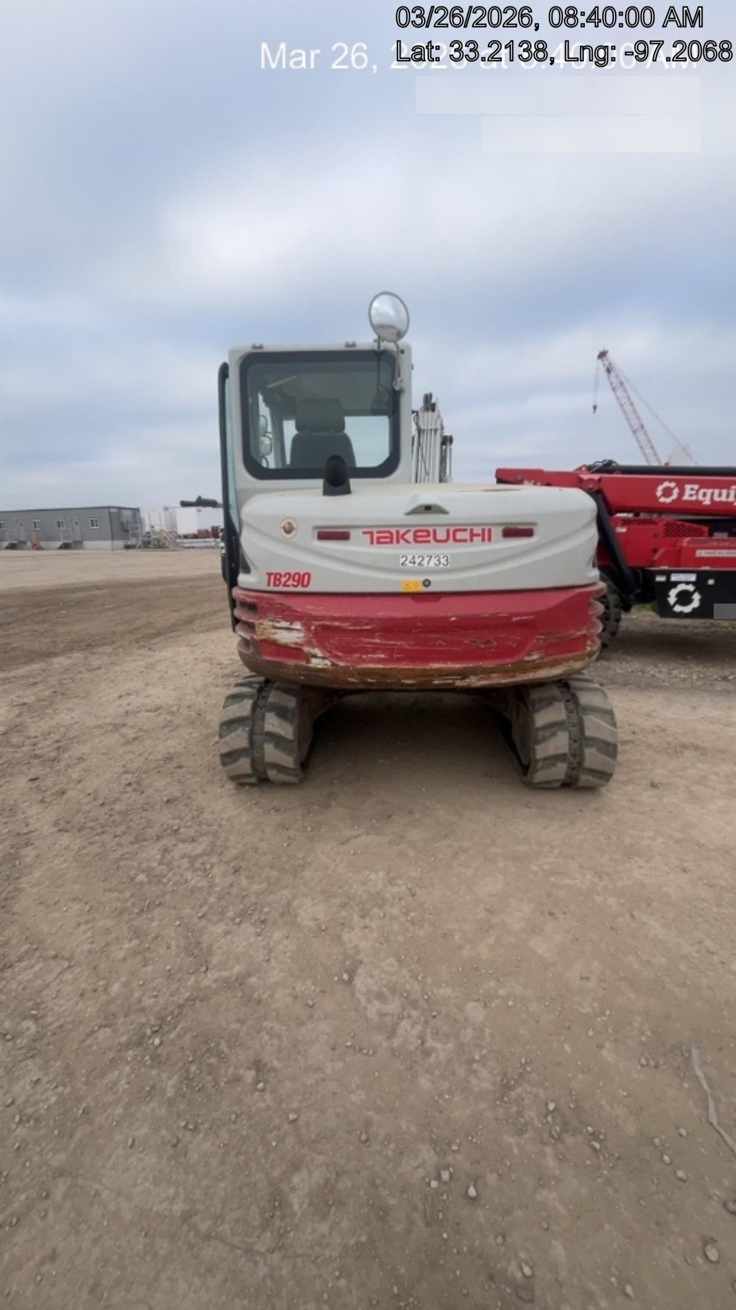 2022 TAKEUCHI TB290-CR