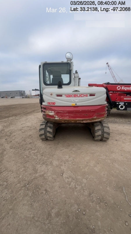 2022 TAKEUCHI TB290-CR