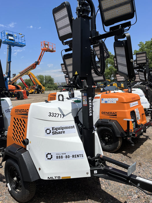 2023 Generac MLT2 Diesel, Flex Switch 120V Input, Powerzone Controller, (4) 320W LED Lights, 4kW Generator, 39.9 Gal Fuel Tank, 2" Ball, T3