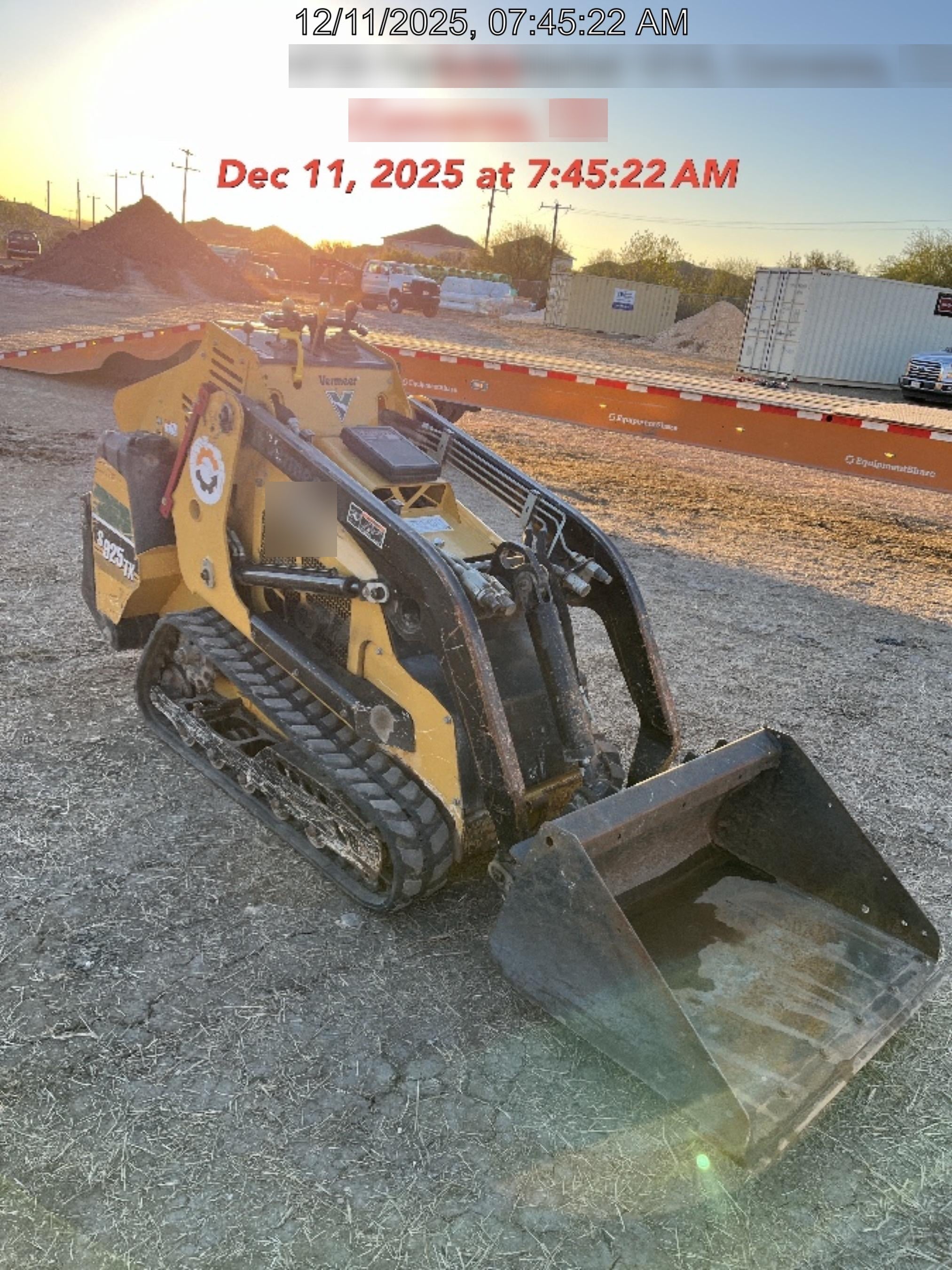 2019 VERMEER S925TX