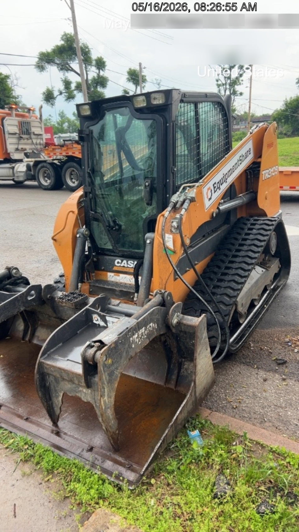 2020 PALADIN 72" Scrap Grapple Bucket - Paladin