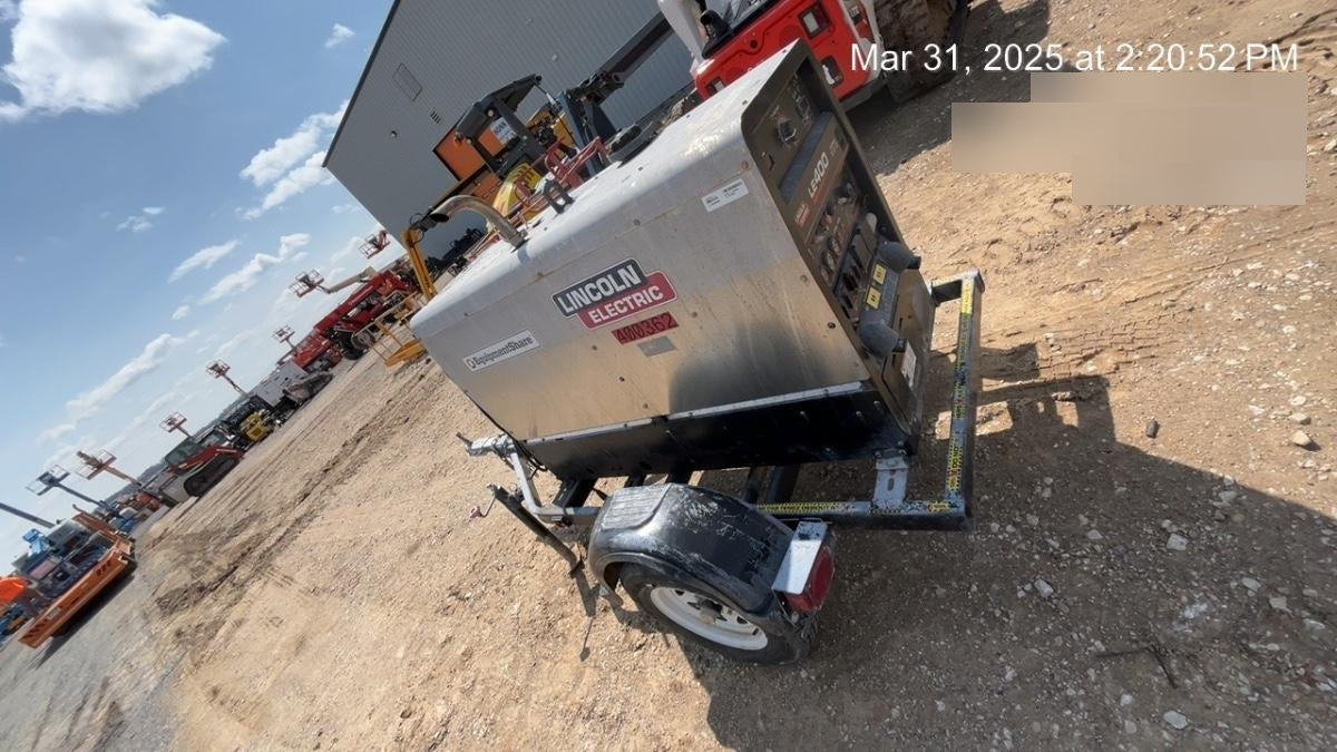 2024 Lincoln Electric LE400 Kubota V1505, Trlr, Cable Rack, Light Kit, ES Decals, T3