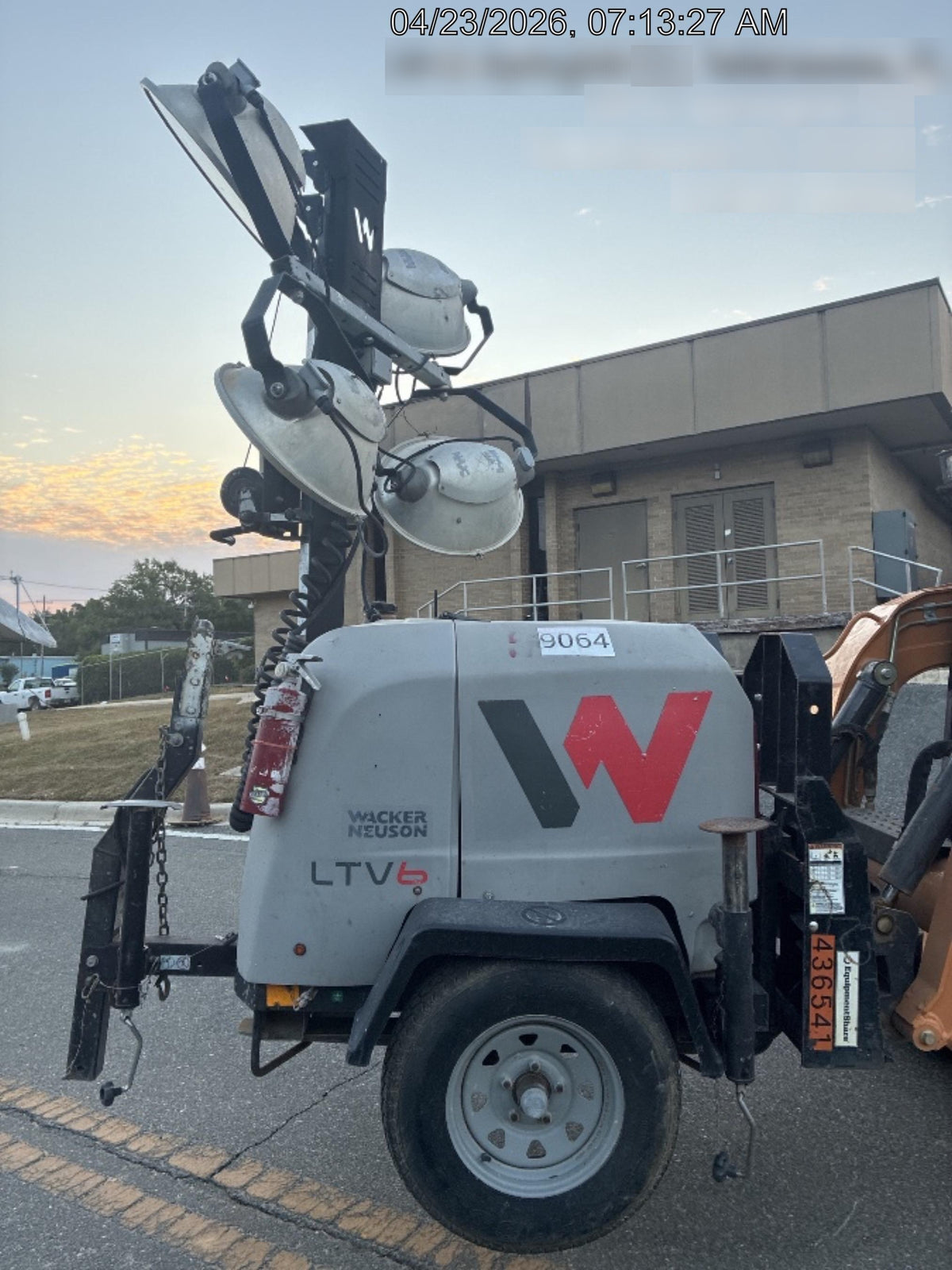 Wacker Neuson LTV6K-MH Wacker Neuson LTV6L Towable Light Tower