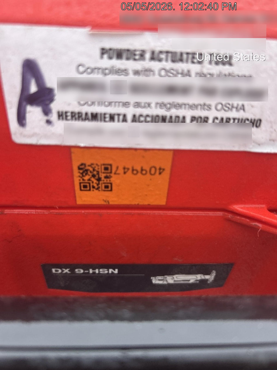 2024 HILTI DX 9-HSN