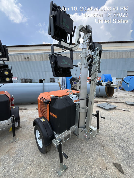 2024 Wanco WLTT-4MM4K Diesel, Deep Sea Controller, Shore Power Plug, Auto Start, (4) 350W LED Floodlights, 4kW Generator, 60 Gal Fuel Tank, 2" Ball, T3