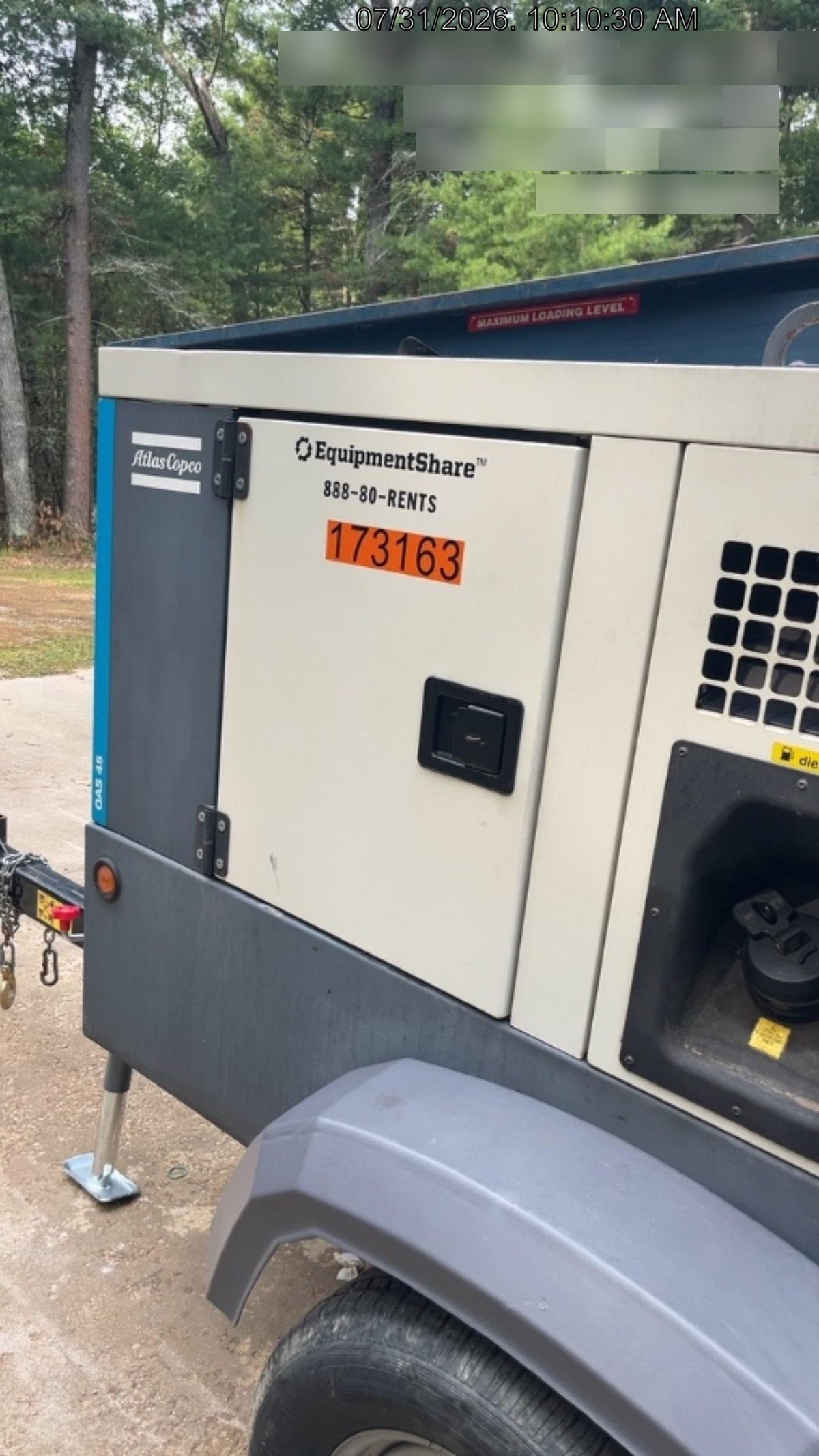 2021 ATLAS COPCO QAS45 CWK