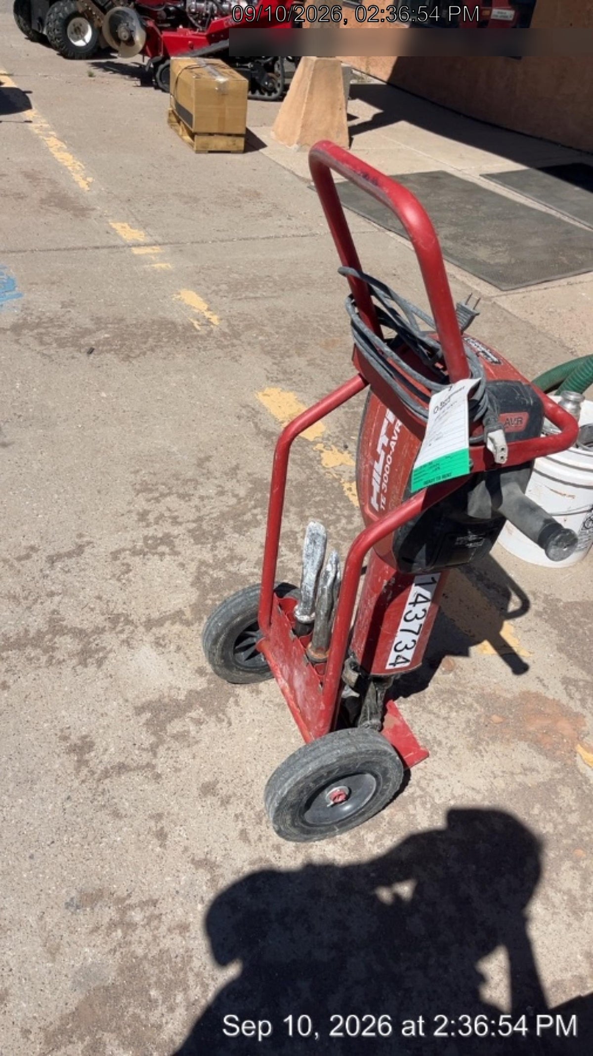 2021 HILTI TE 3000-AVR