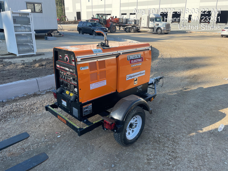 2021 Lincoln Electric Vantage 322 VANTAGE 322 READY-PAK 3