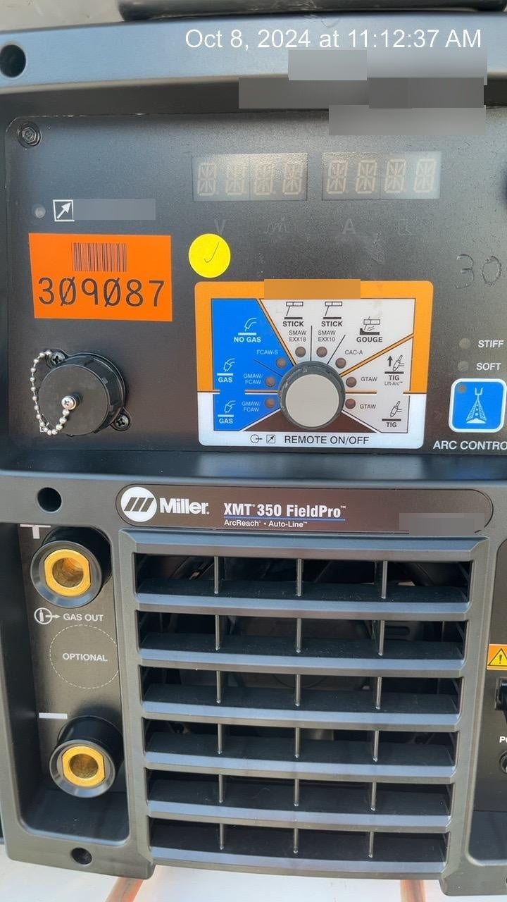 2023 MILLER ELECTRIC XMT 350